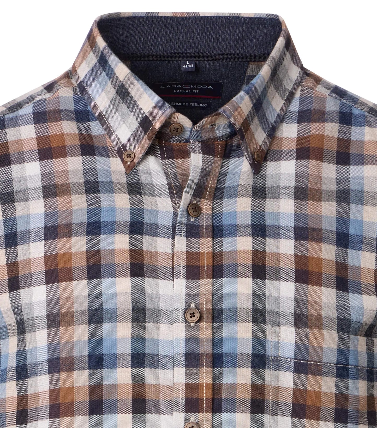 Casa Moda herren Hemd grau
