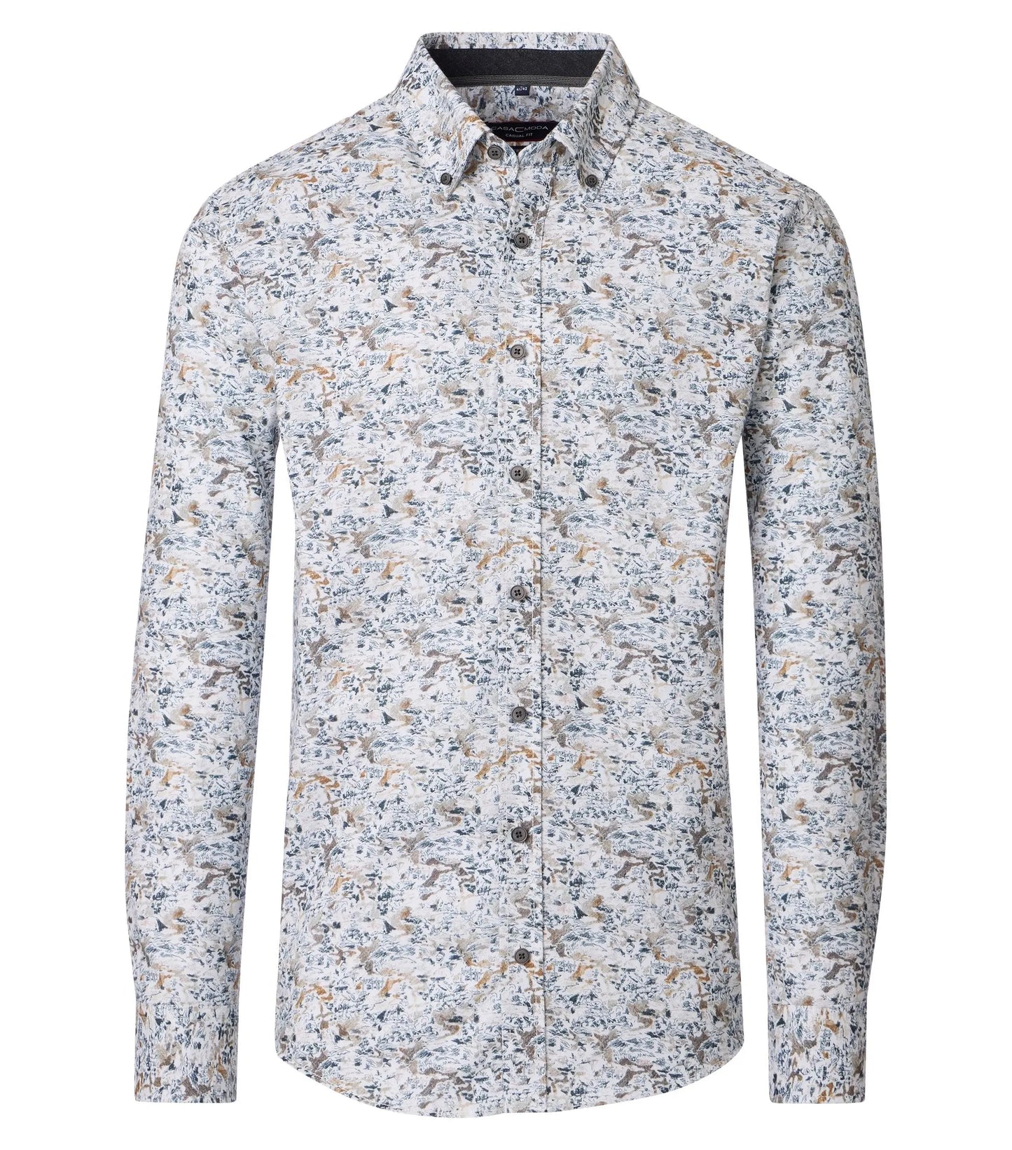Casa Moda Herren Hemd braun