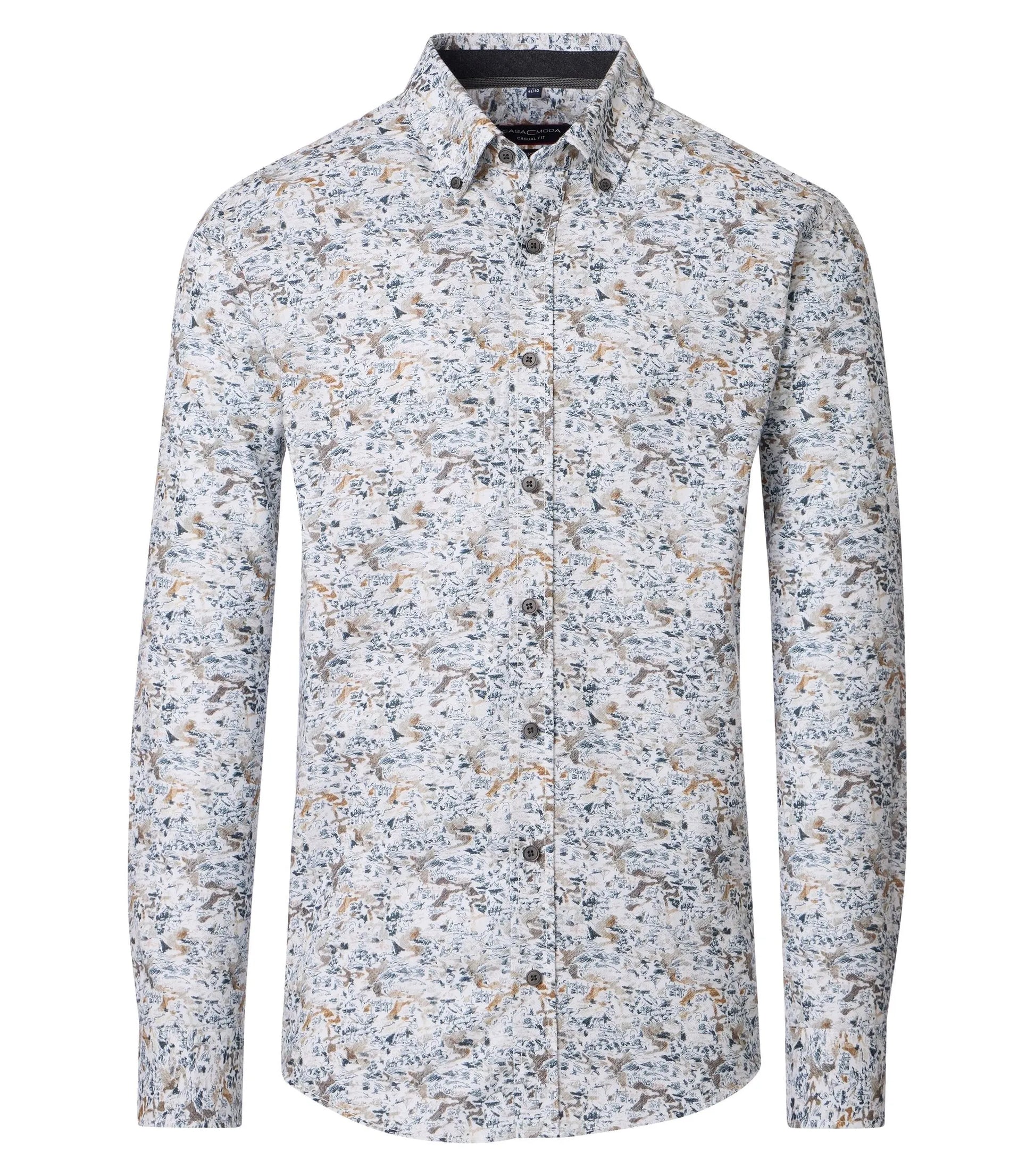 Casa Moda Herren Hemd braun