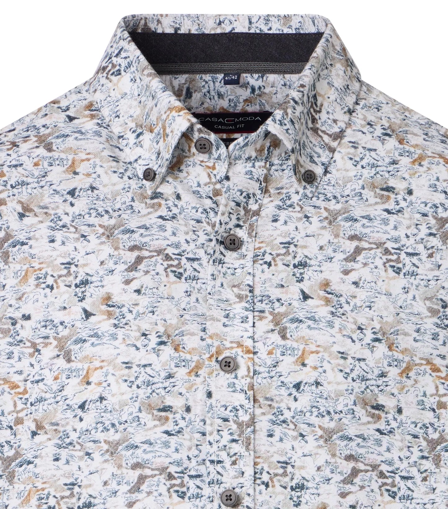 Casa Moda Herren Hemd braun