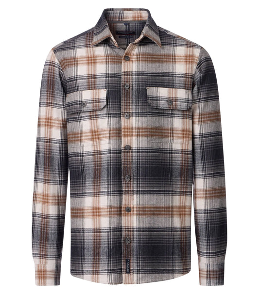 Casa Moda Herren Hemd grau