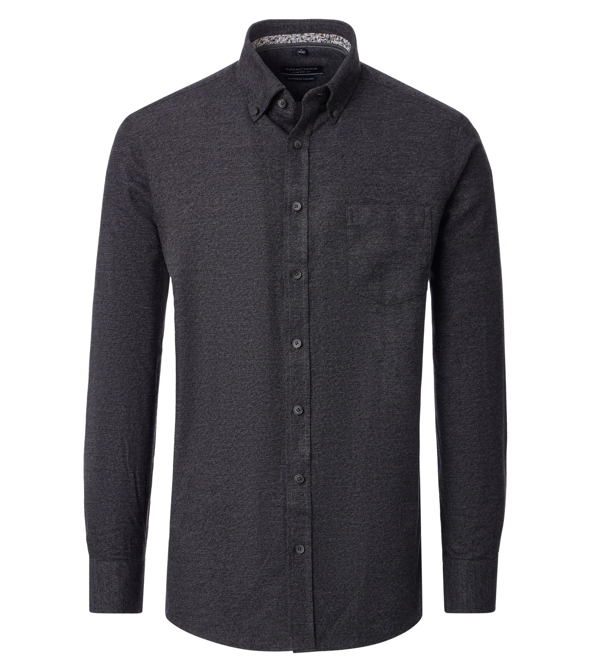Casa Moda Herren Hemd schwarz