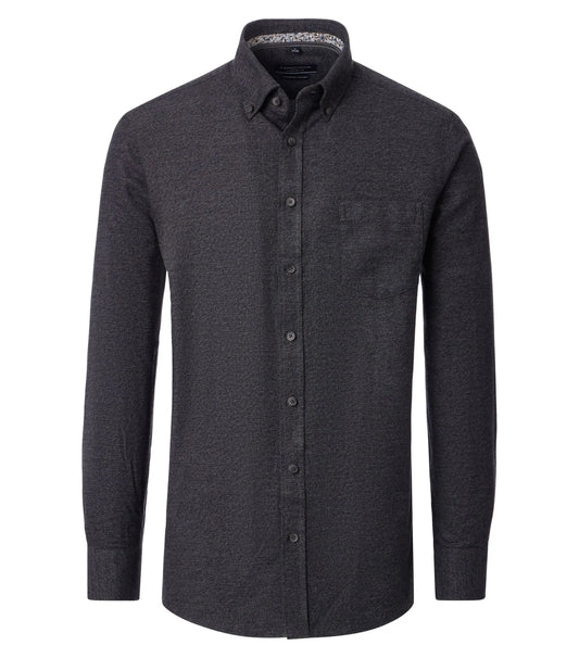 Casa Moda Herren Hemd schwarz