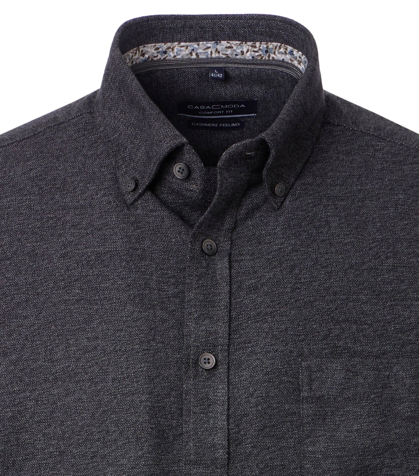 Casa Moda Herren Hemd schwarz