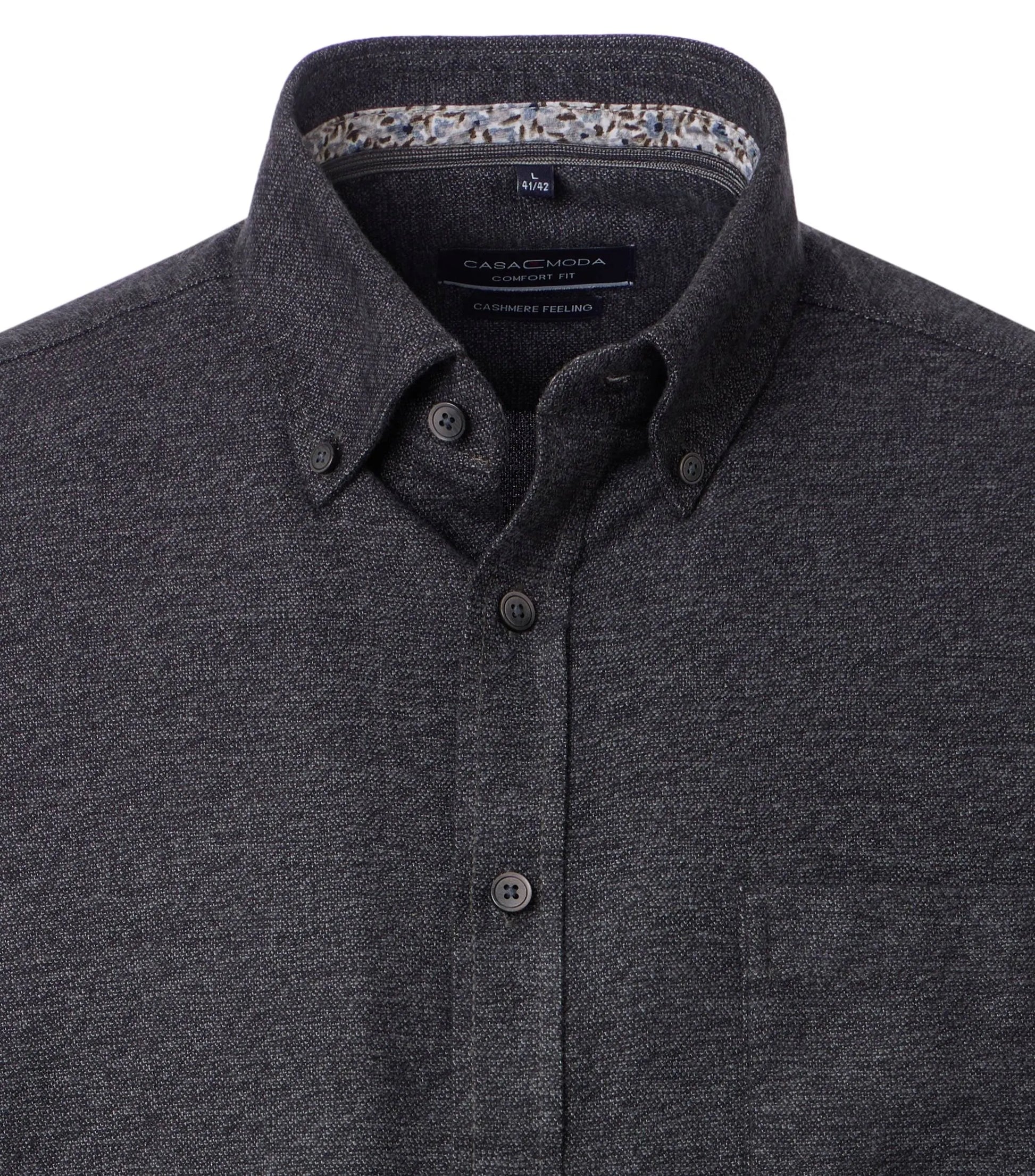 Casa Moda Herren Hemd schwarz