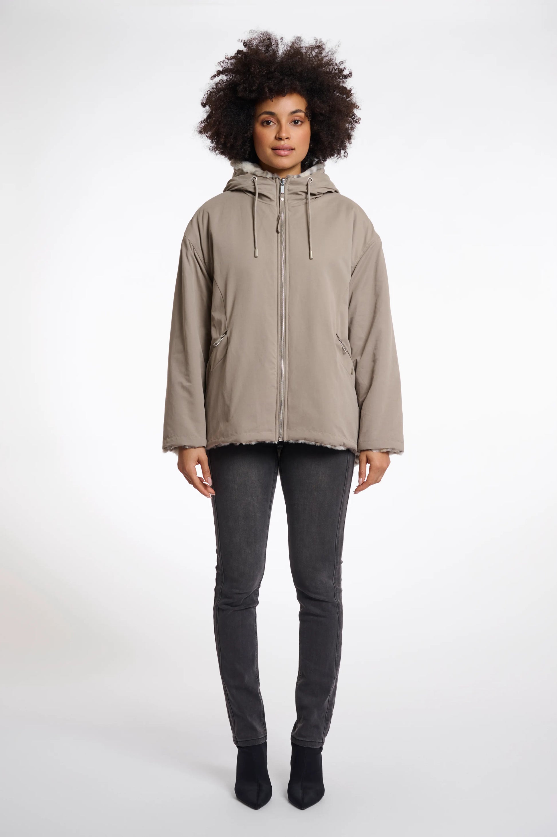 Rino & Pelle Damen Jacke Ines beige