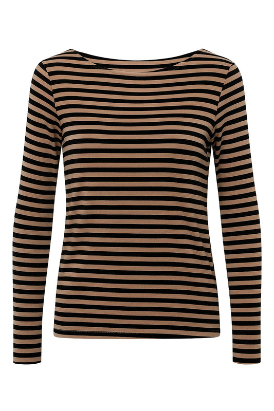 Larahutt Damen Shirt braun
