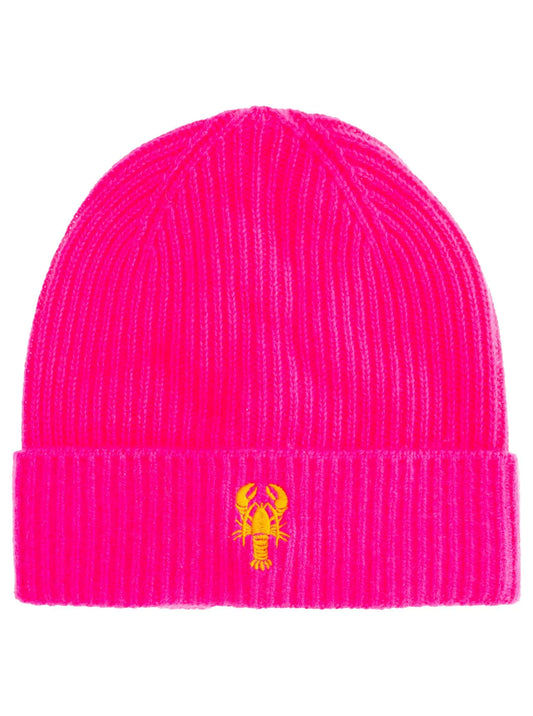 Zwillingsherz Damen Umschlagmütze "Hummer" pink