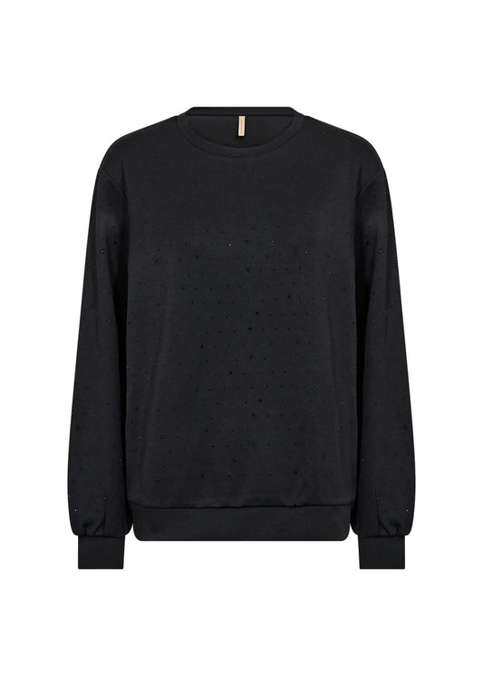 Soyaconcept Damen Shirt XXL schwarz