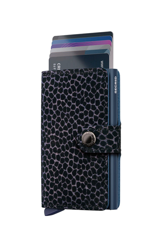 Secrid Miniwallet Giraffina blau