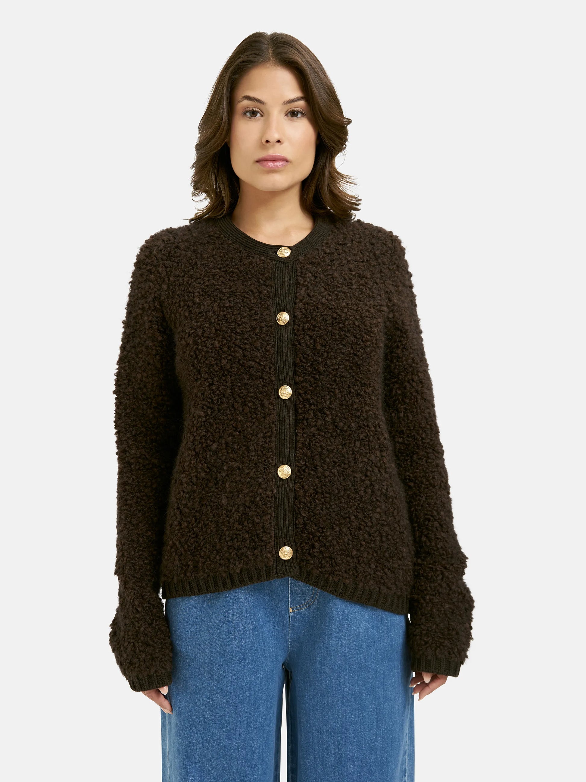 Smith&Soul Damen Cardigan braun