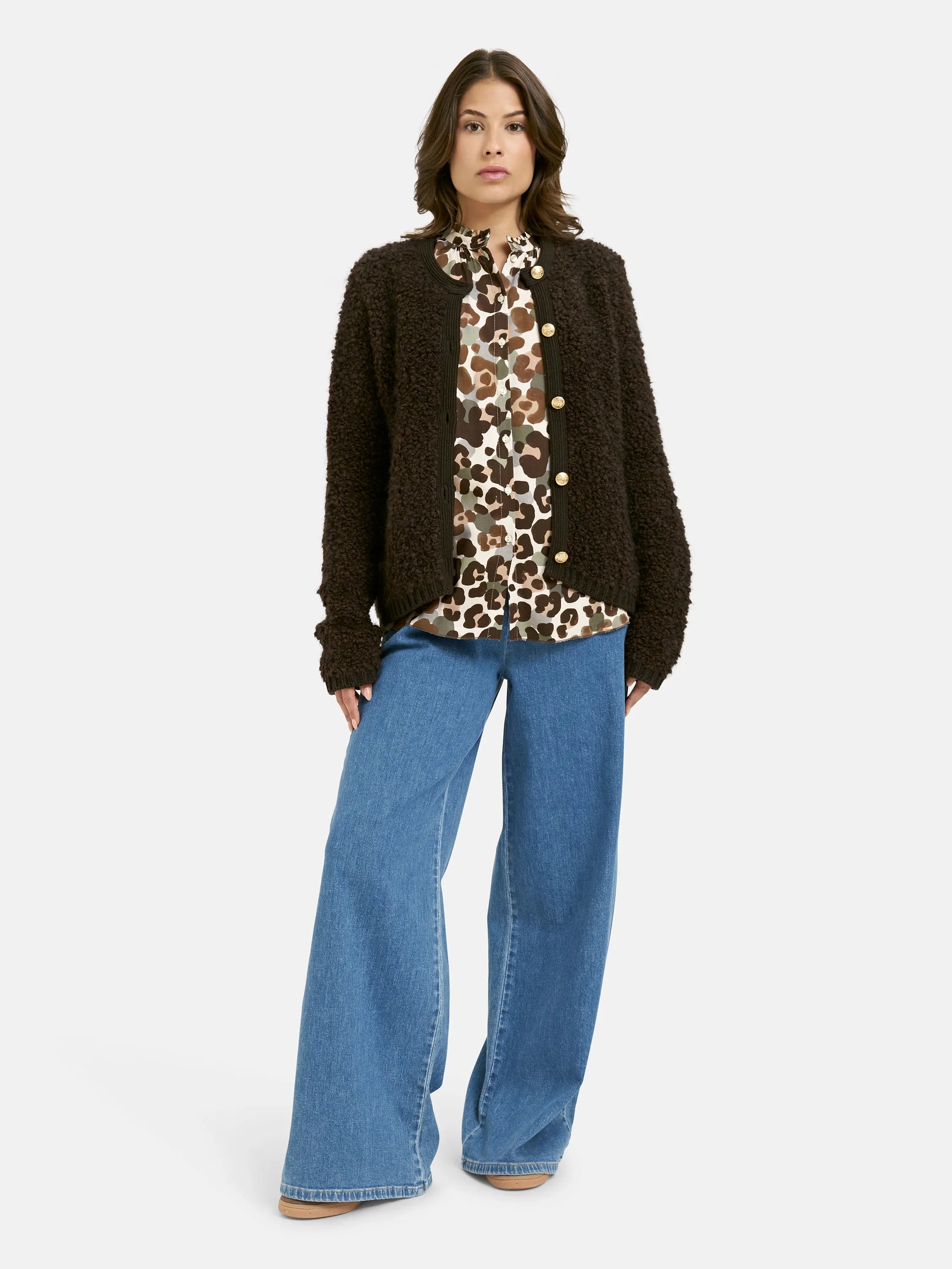 Smith&Soul Damen Cardigan braun