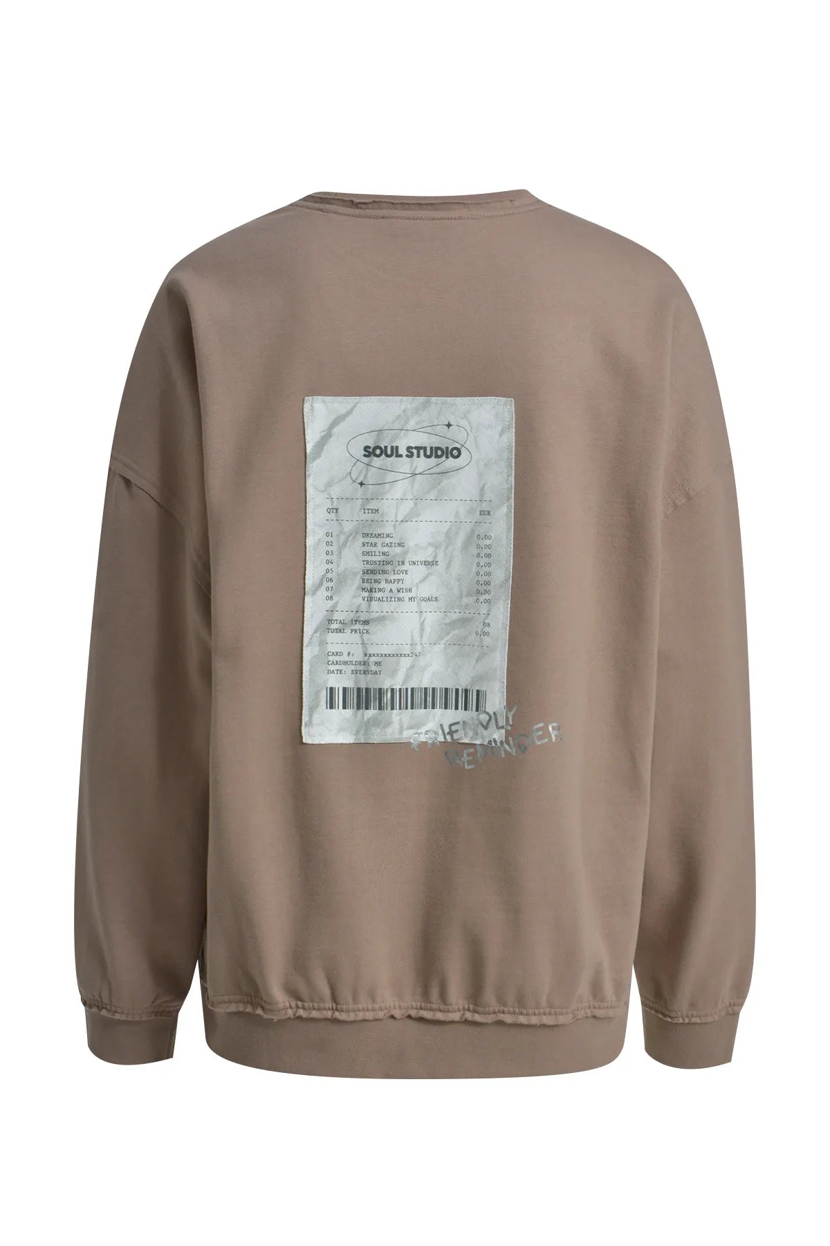 Smith&Soul Damen Sweatshirt braun