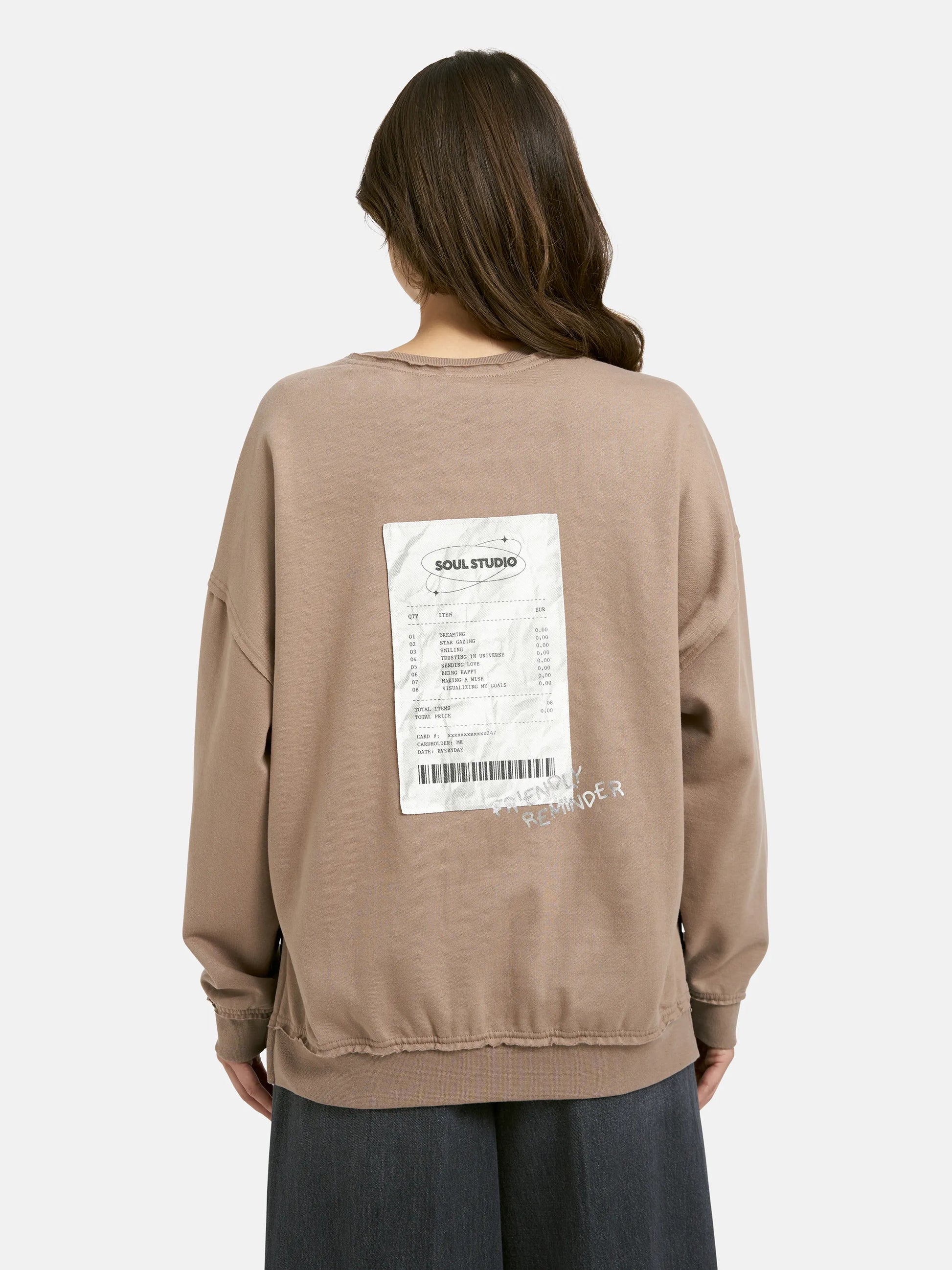 Smith&Soul Damen Sweatshirt braun