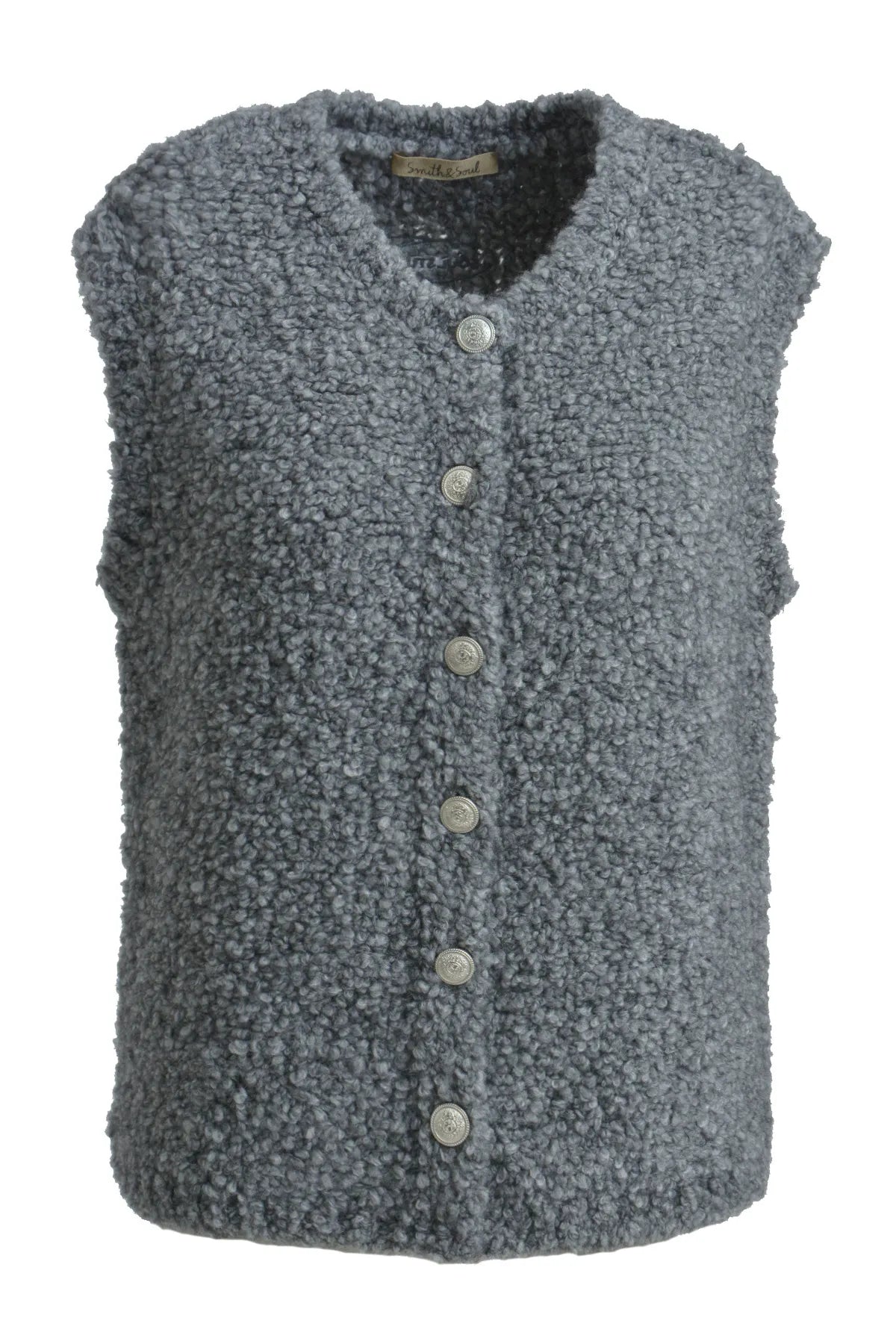 Smith&Soul Damen Weste grau