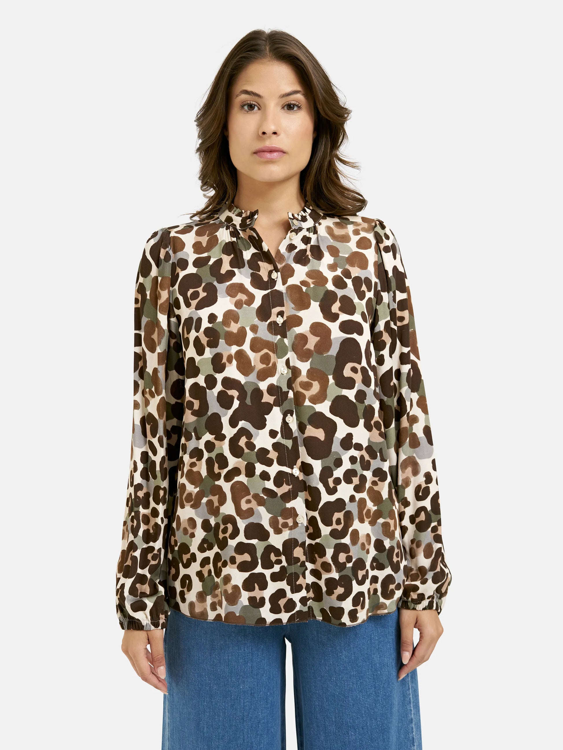 Smith&Soul Damen Bluse braun