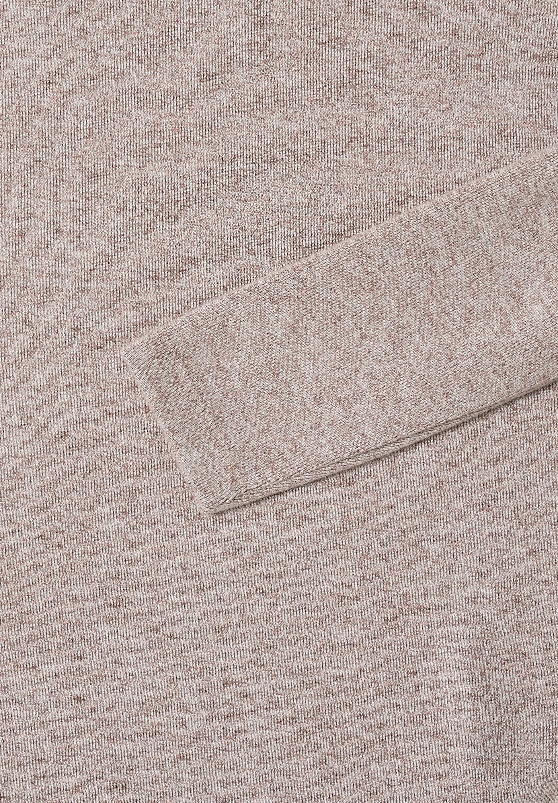 Cecil – Cecil Damen Funnelneck Melange Rippshirt