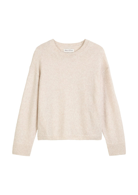 Marc O´Polo Damen Strickpullover weiß