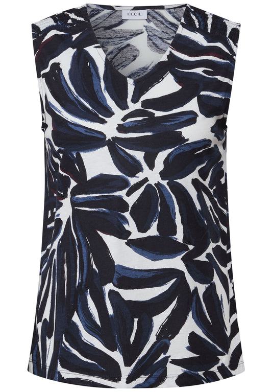 Cecil Damen Top blau