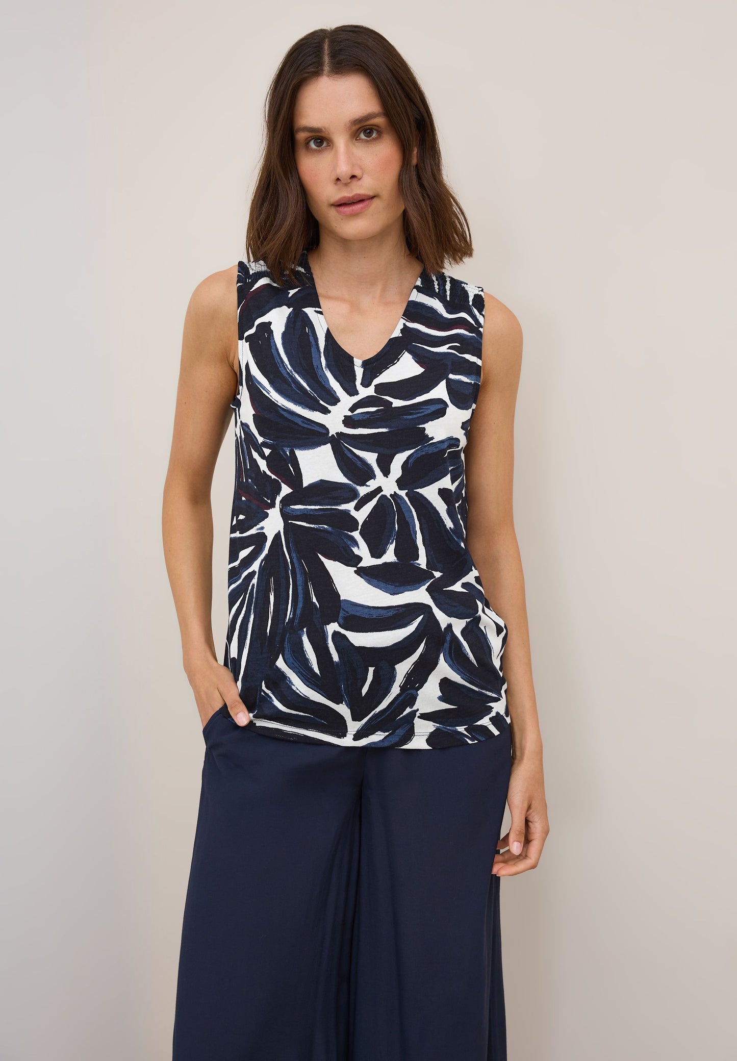 Cecil Damen Top blau