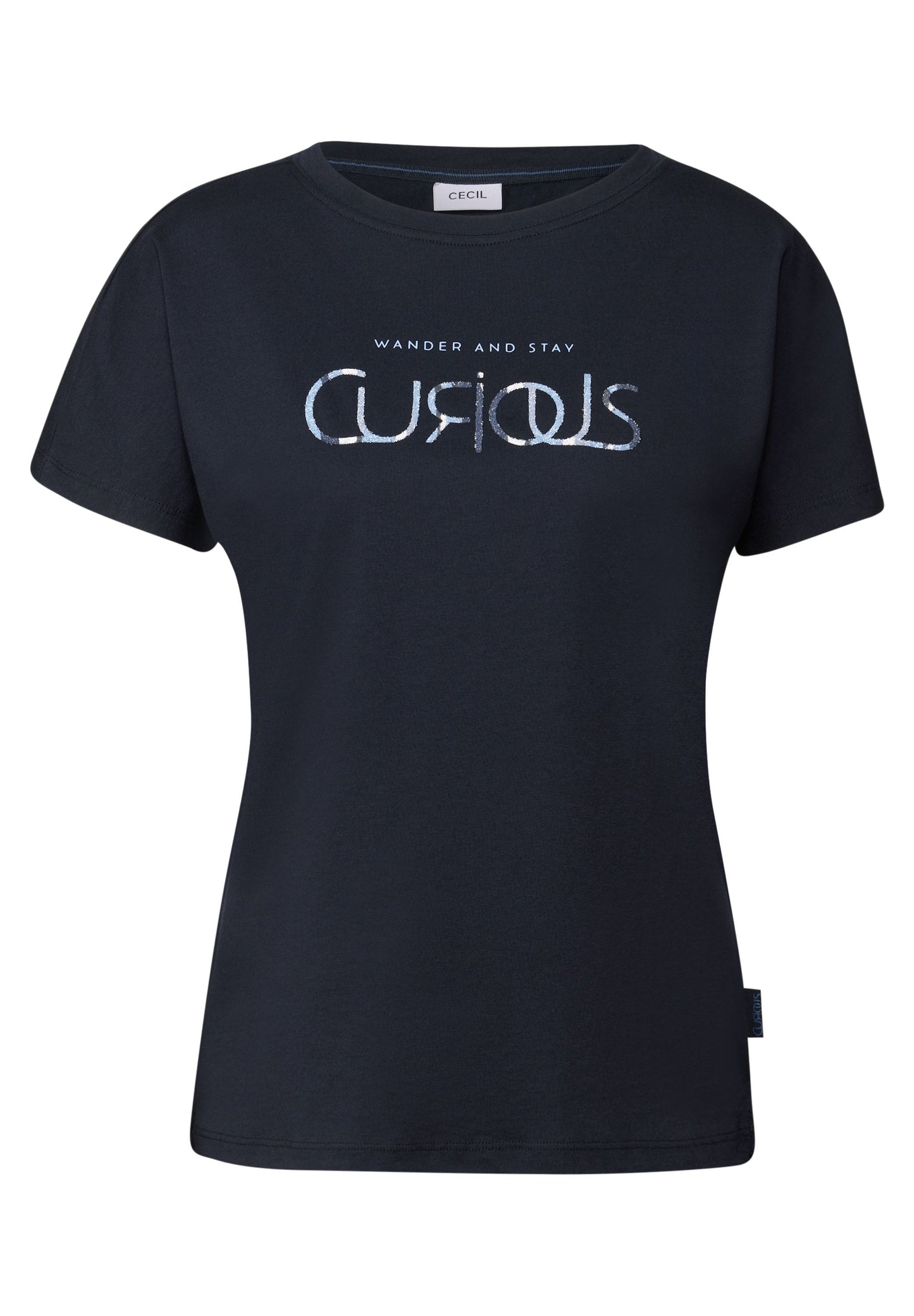 Cecil Damen T-Shirt XXL blau