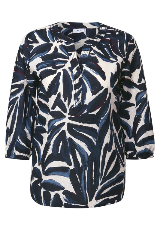 Cecil Damen Tunika XXL blau