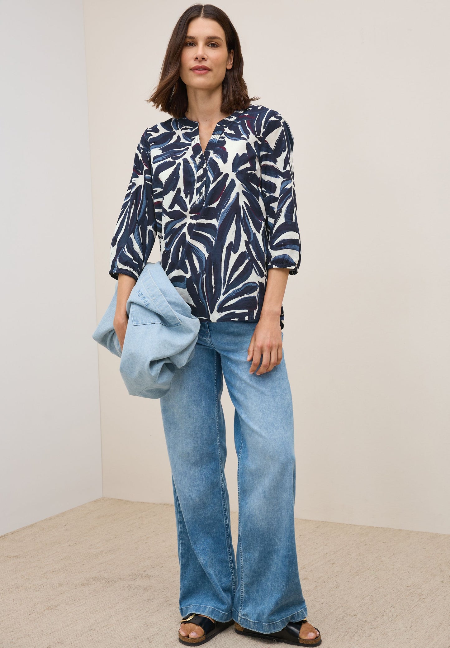 Cecil Damen Tunika blau