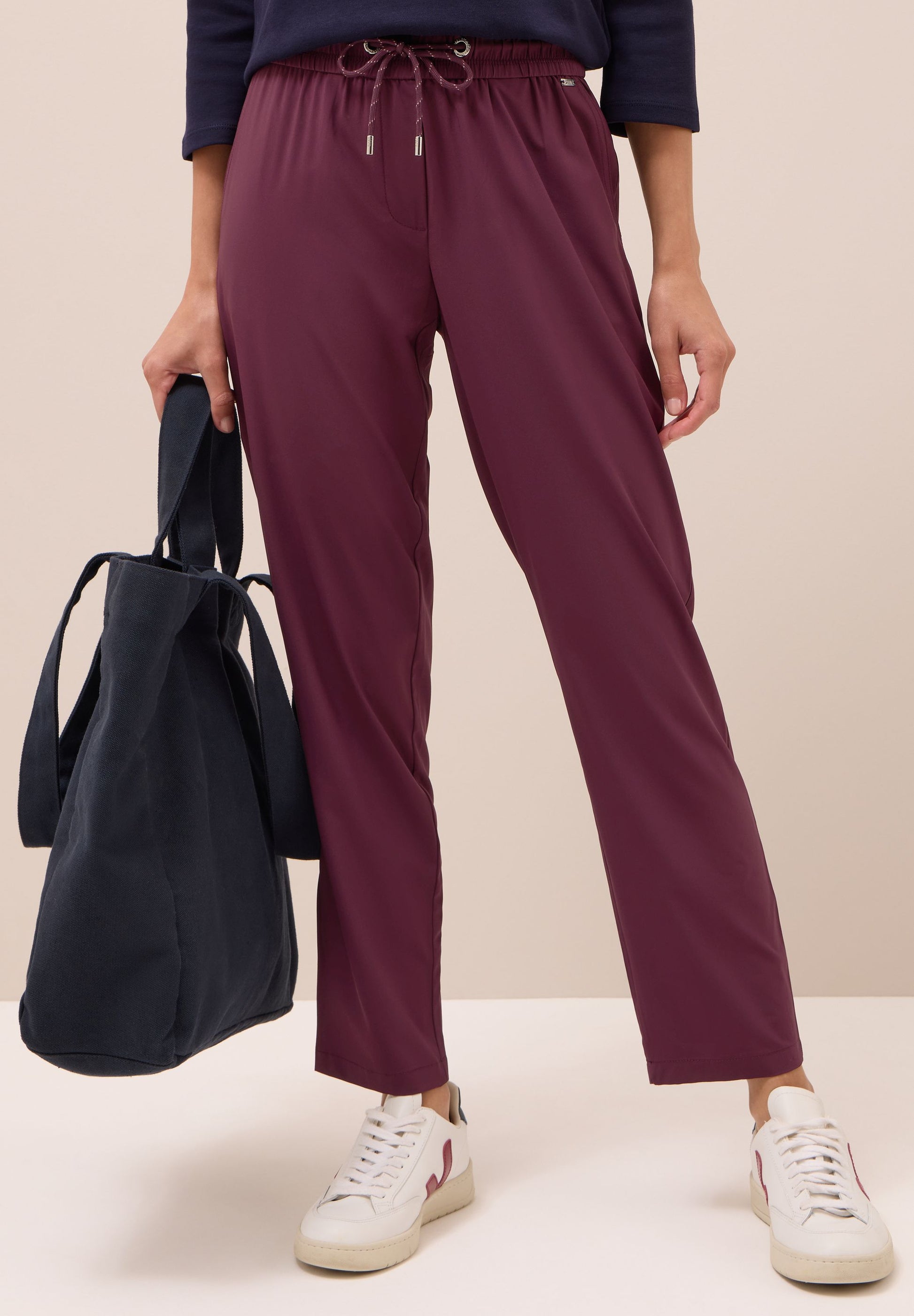 Cecil Damen Hose rot