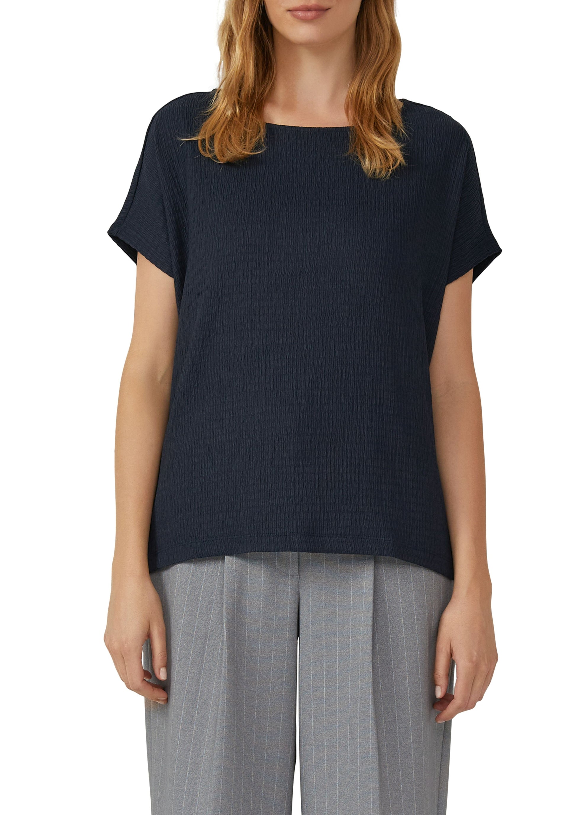 s.Oliver Damen T-Shirt blau