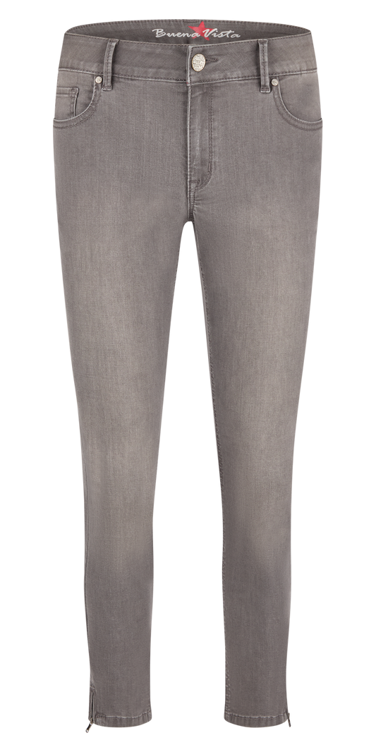 Buena Vista Damen Jeans grau
