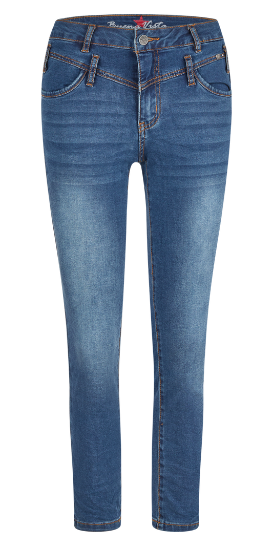 Buena Vista Damen Jeans blau