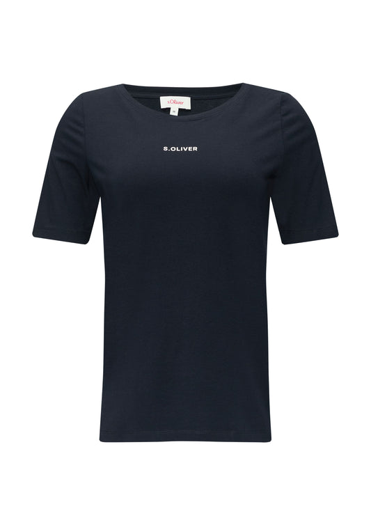 s.Oliver Damen T-Shirt blau