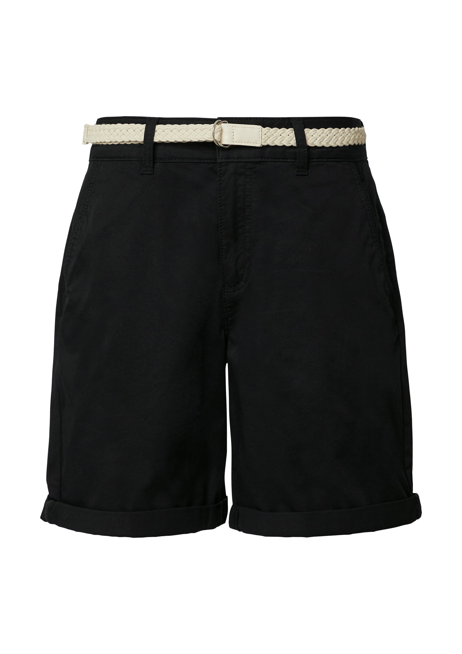 s.Oliver Damen Shorts 44 schwarz