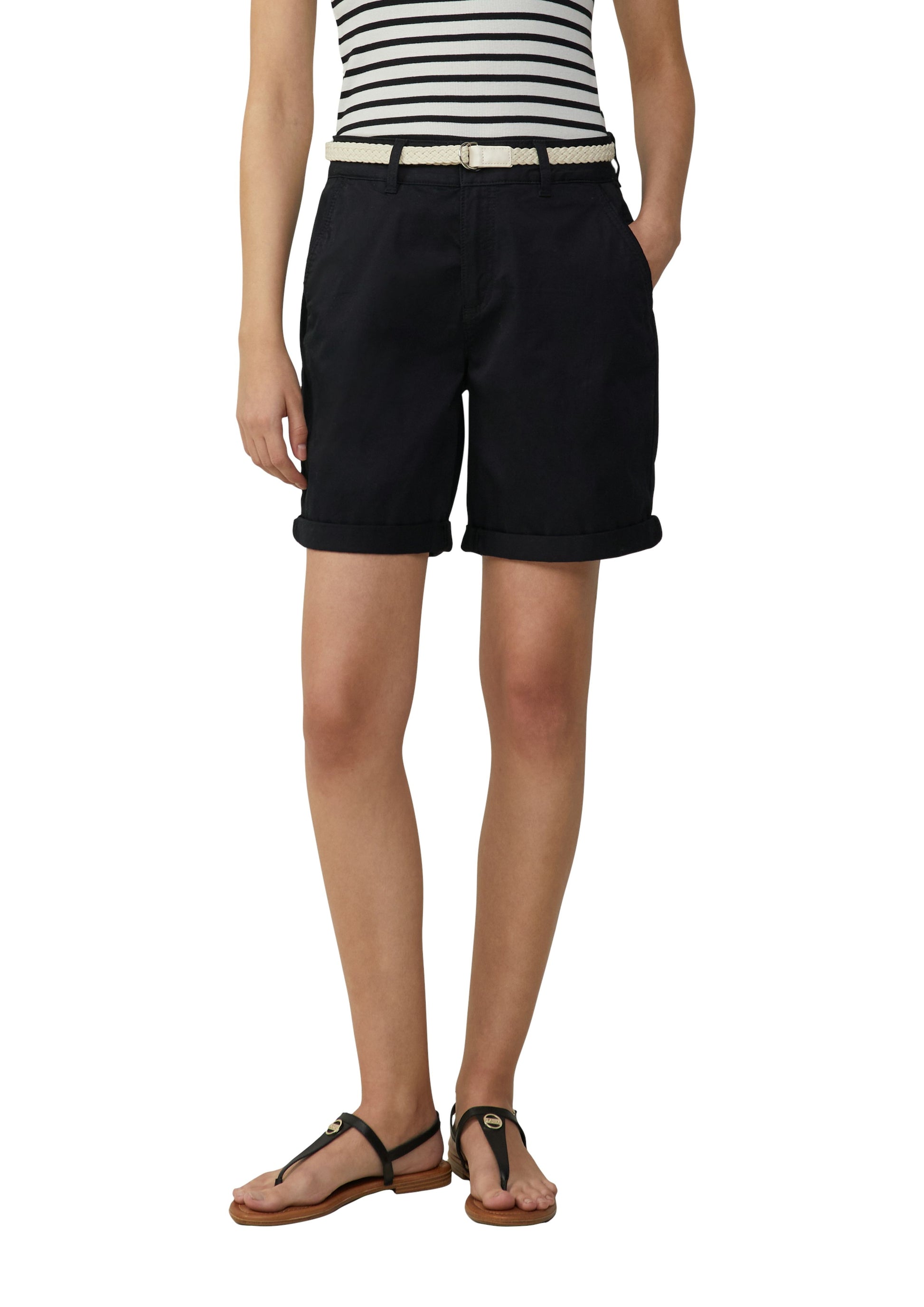 s.Oliver Damen Shorts schwarz
