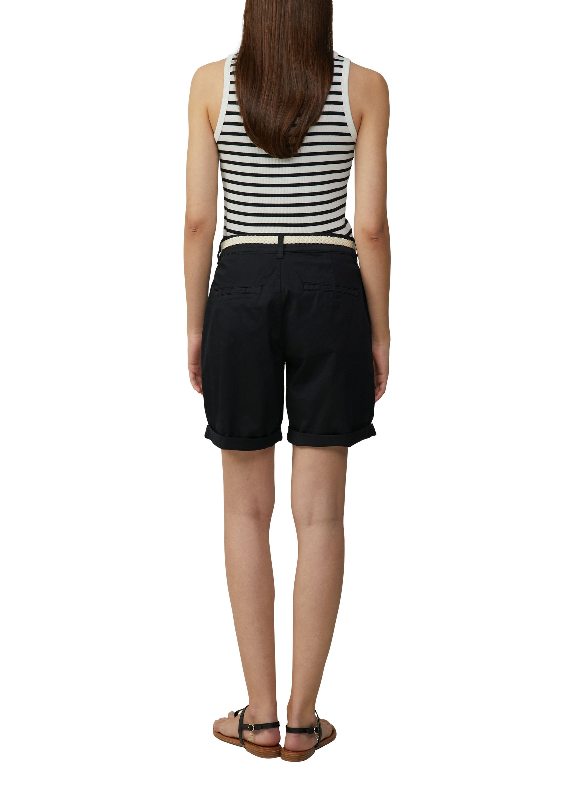 s.Oliver Damen Shorts schwarz