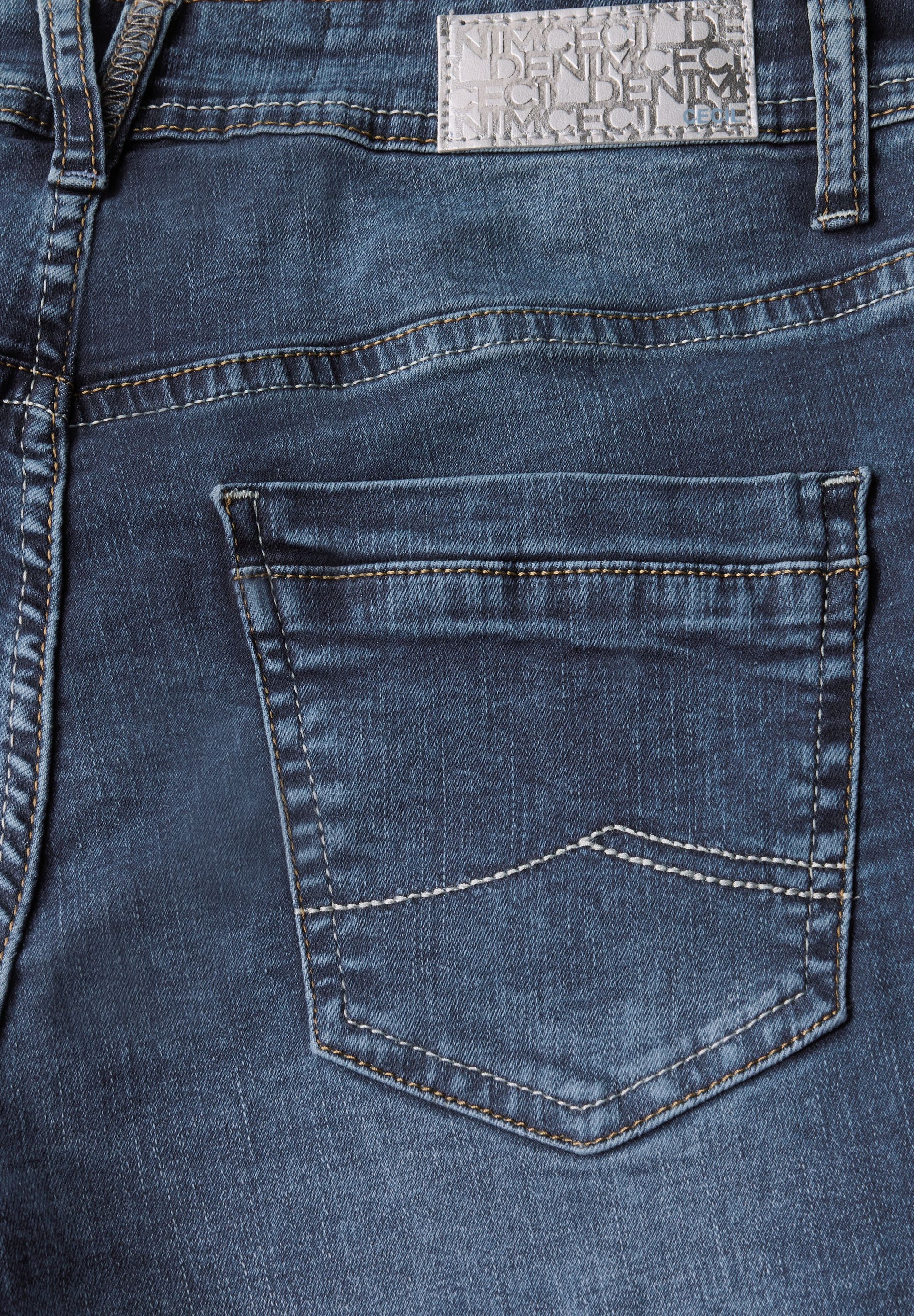 Cecil Damen Jeans blau