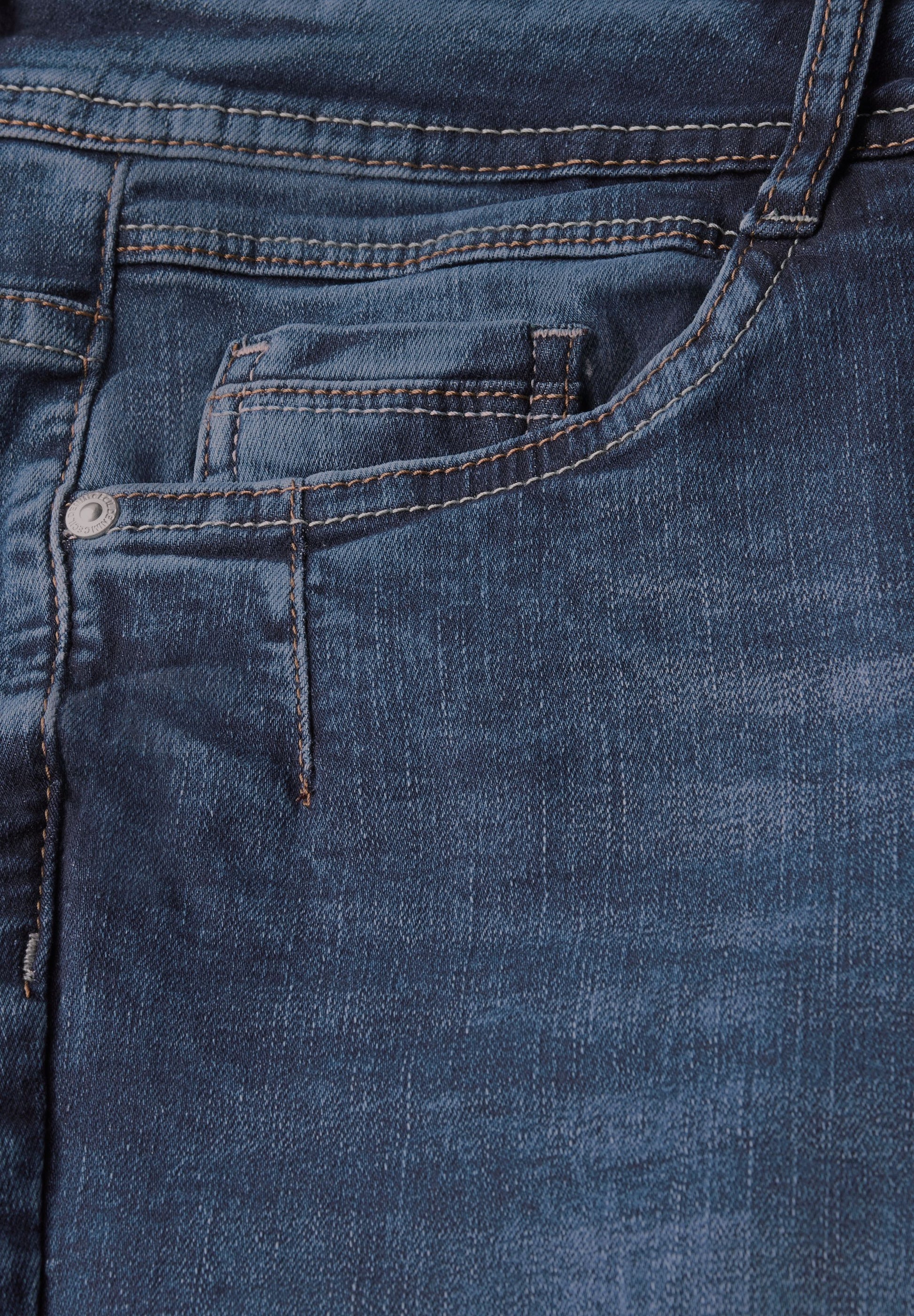 Cecil Damen Jeans blau