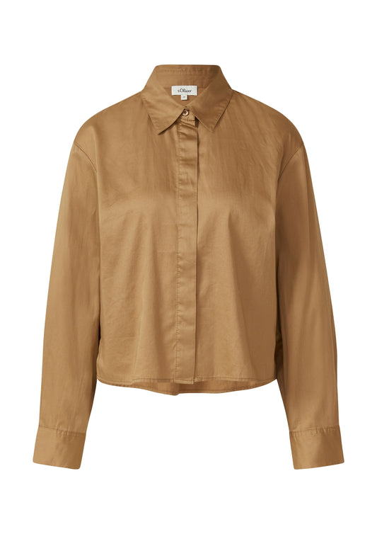 s.Oliver Damen Bluse braun