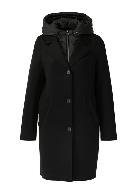 s.Oliver Damen Scuba-Mantel schwarz