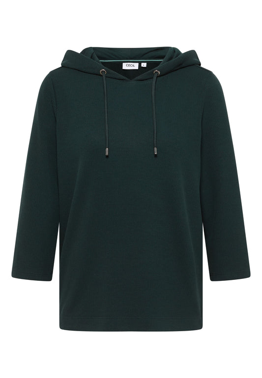 Cecil Damen Hoodie Shirt XXL grün