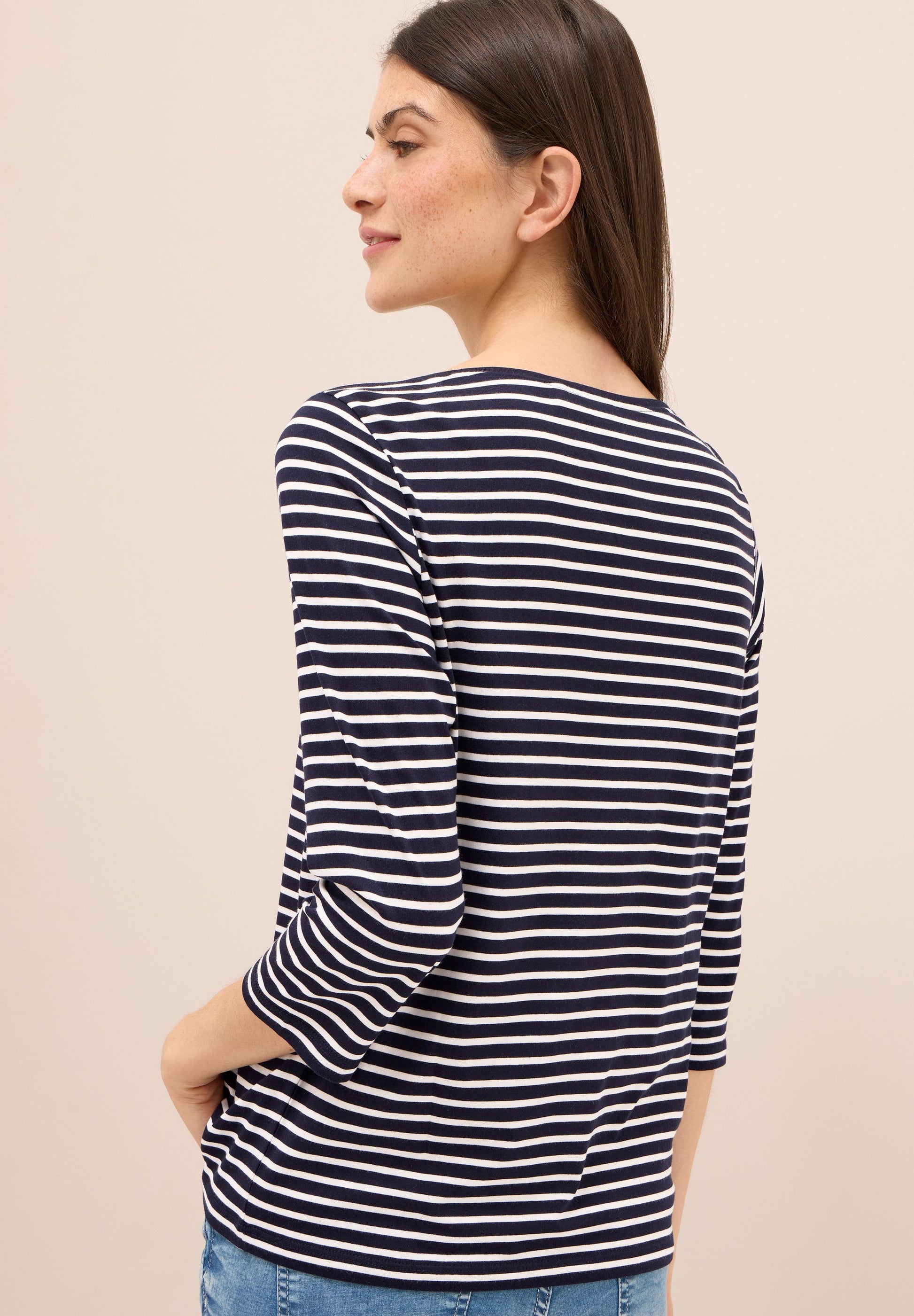 Cecil Damen Shirt blau