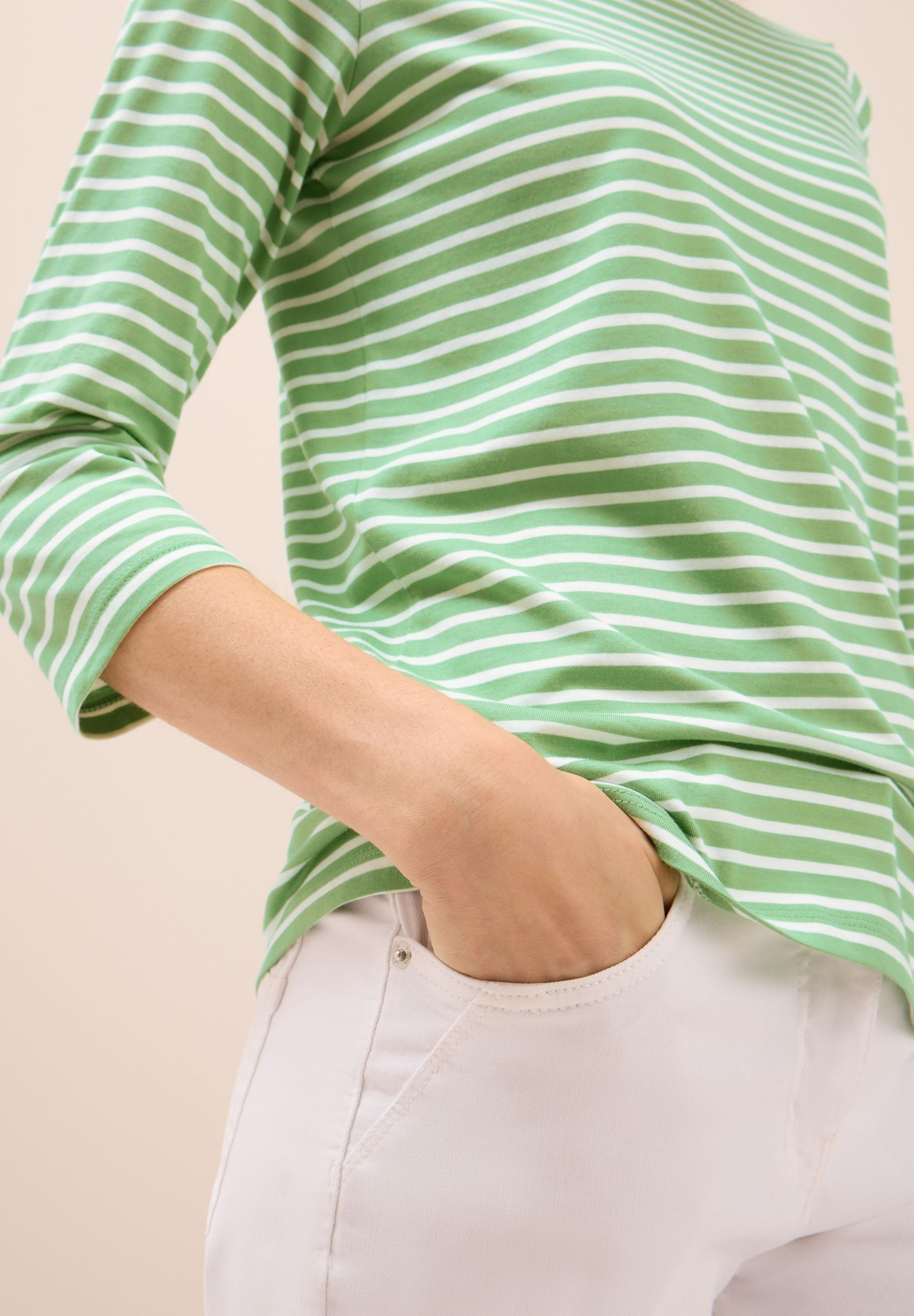 Cecil Damen Shirt grün