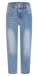 Buena Vista Damen Jeans Barrel-F stretch denim blau