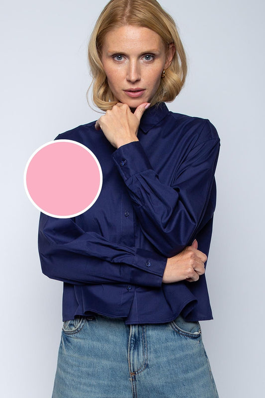 Emily van den Bergh Damen Bluse rosa