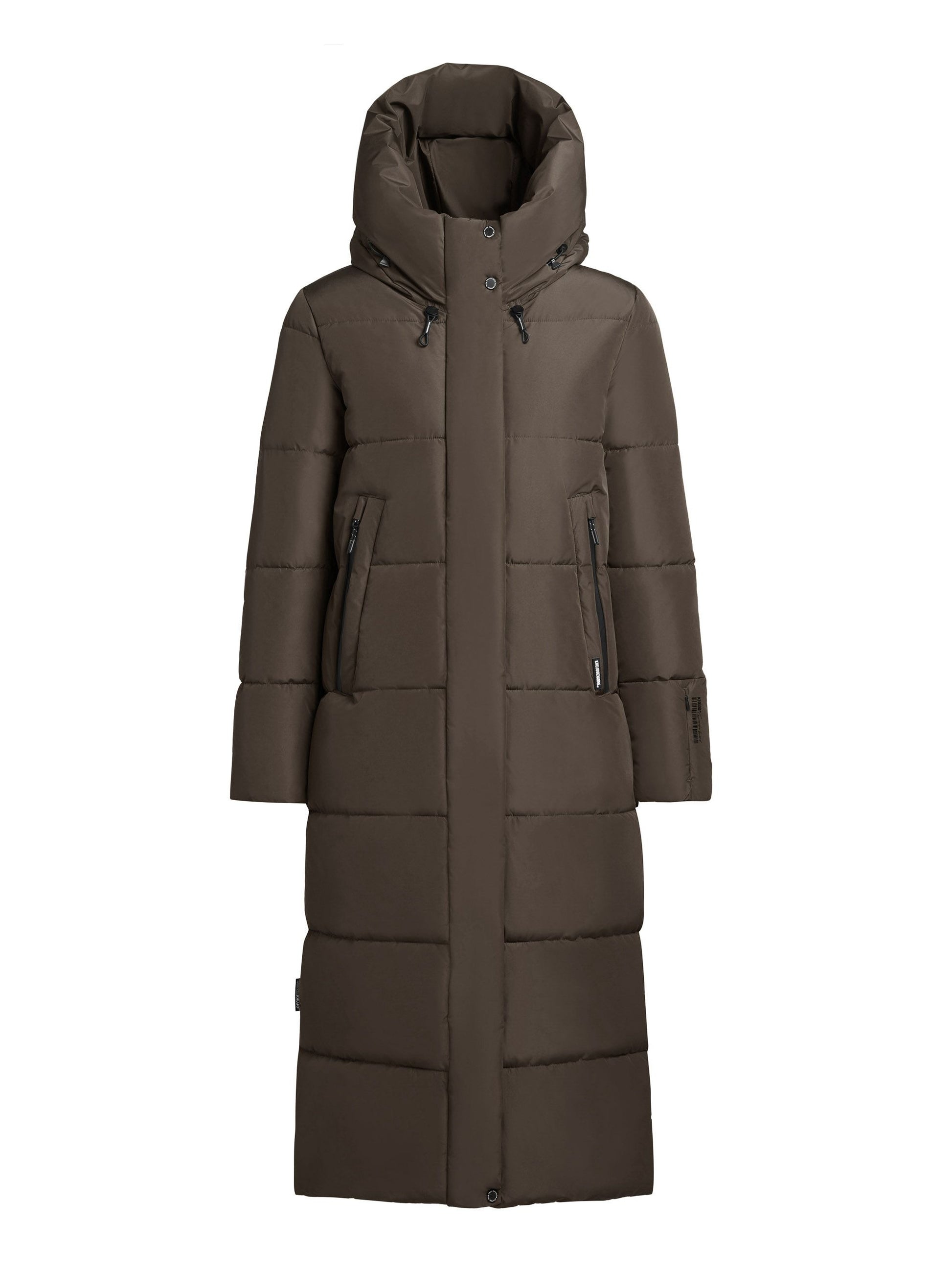 khujo Damen Wintermantel SOULANI4 grün