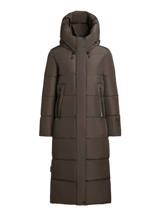 khujo Damen Wintermantel SOULANI4 grün