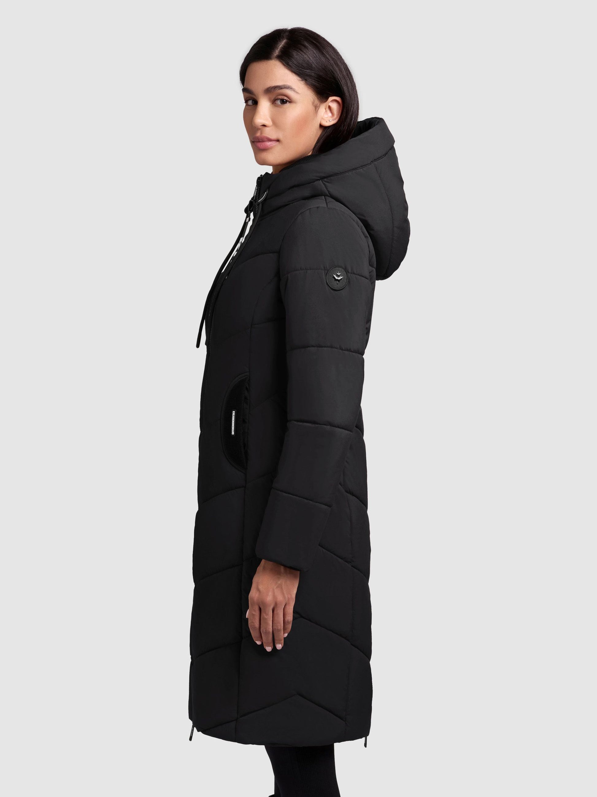 khujo Damen Wintermantel ARIBAY4 LIGHT schwarz