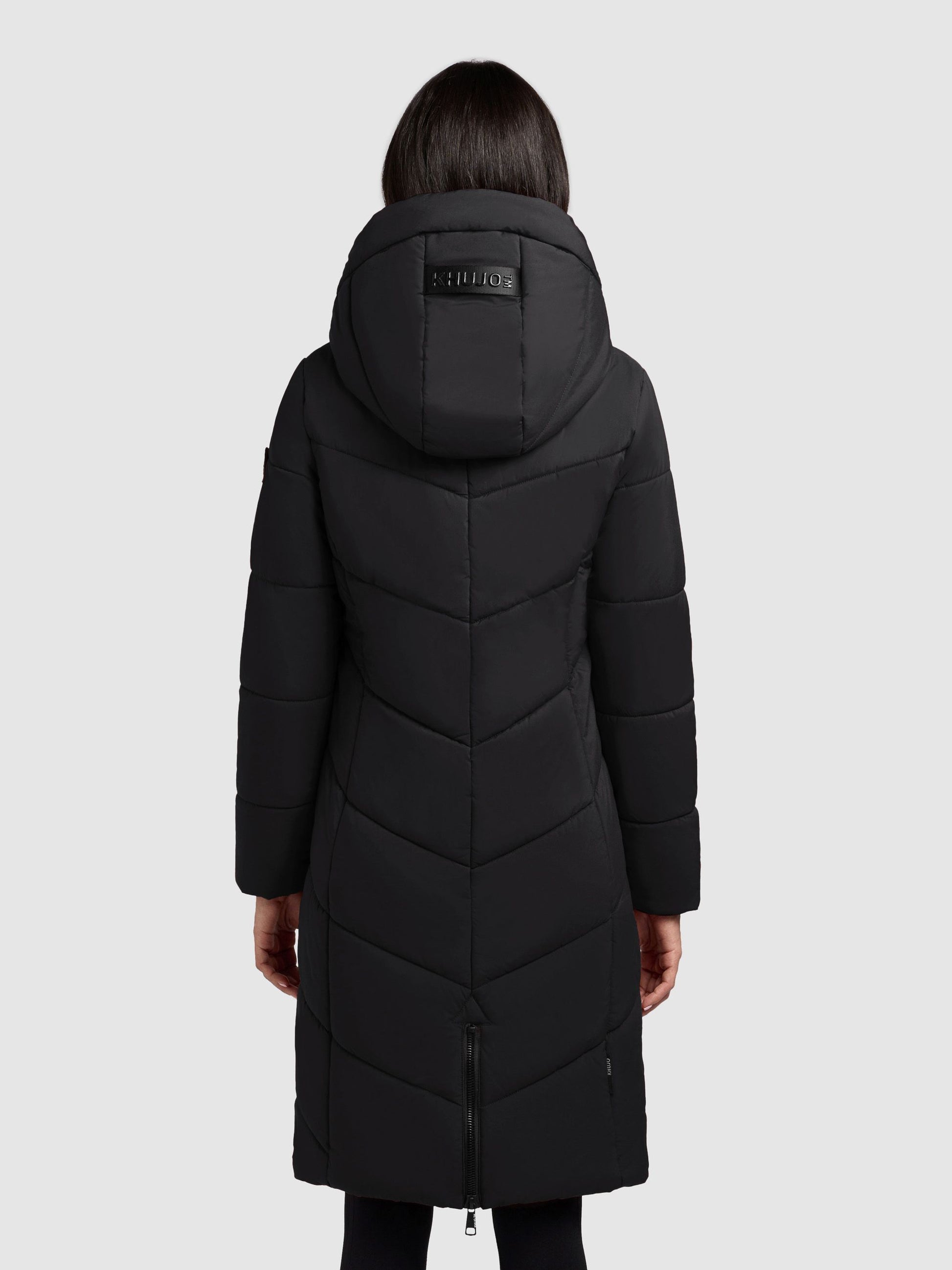 khujo Damen Wintermantel ARIBAY4 LIGHT schwarz