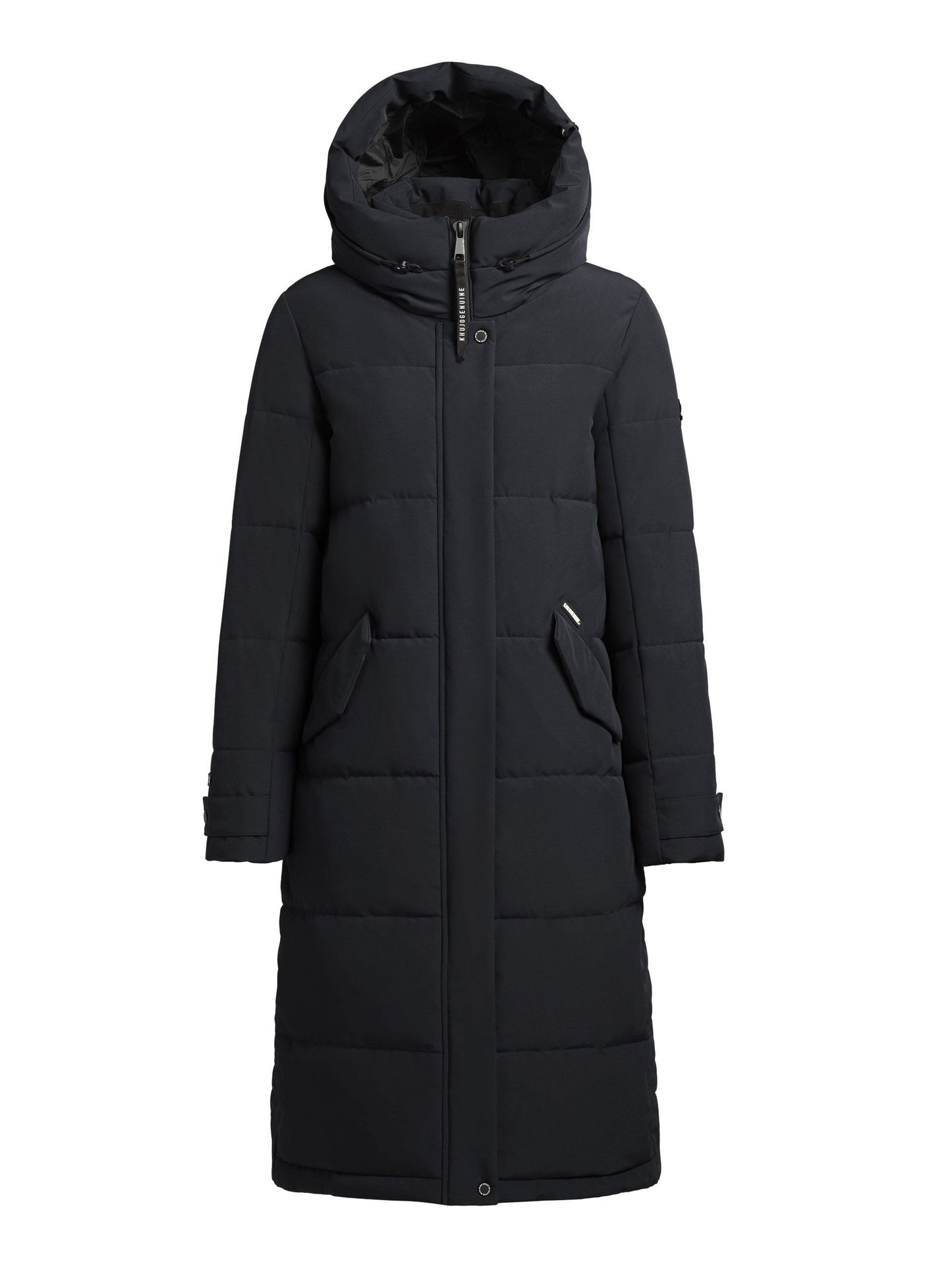 khujo Damen Wintermantel DAIRI blau