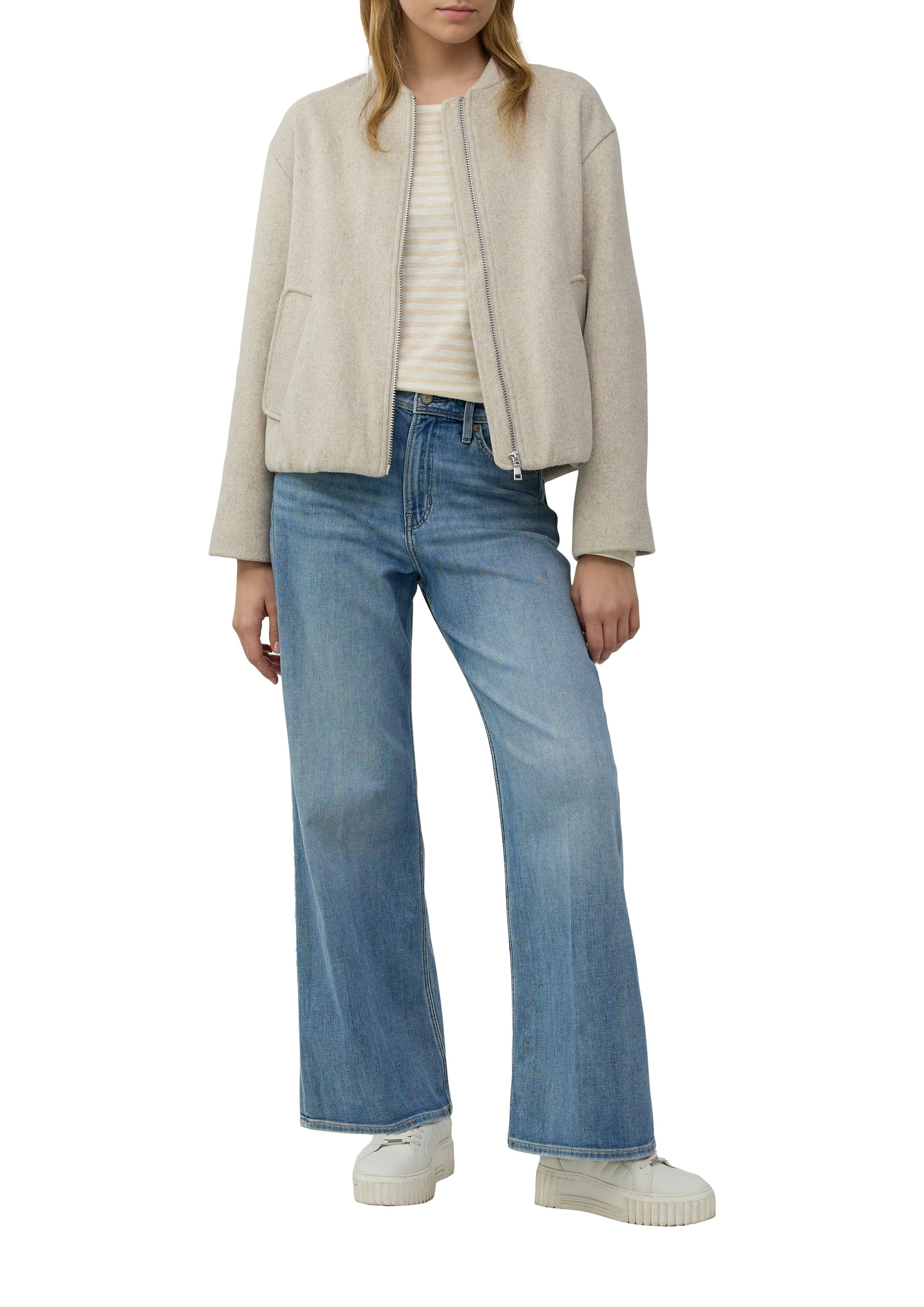 s.Oliver Damen Blouson beige